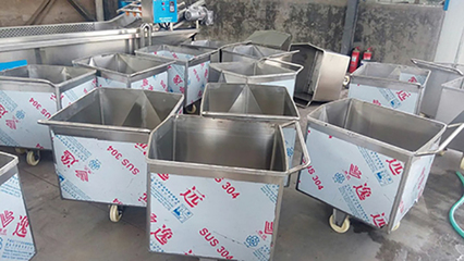 玉溪不锈钢料斗车 诸城九龙机械的高性价比解决方案